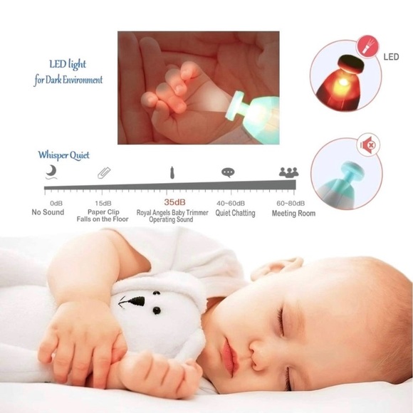 LITTLE Martin’s Drawer Baby Nail Trimmer File with Light -New - Picture 6 of 8